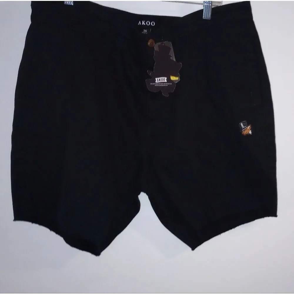 🆕🩳Akoo Kilamanjaro Shorts, Blk, Sz 36